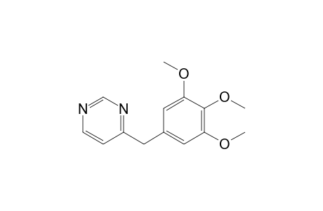 4-(3,4,5-Trimethoxybenzyl)pyrimidine