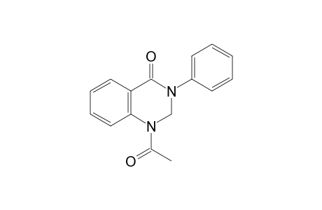 1-acetyl-2,3-dihydro-3-phenyl-4(1H)-quinazolinone