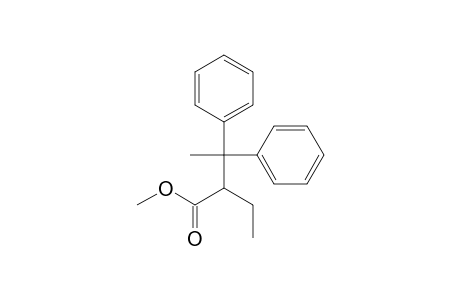 Benzenepropanoic acid, .alpha.-ethyl-.beta.-methyl-.beta.-phenyl-, methyl ester
