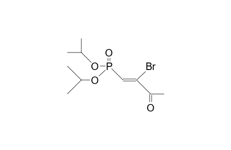 (Z)-2-BROM-3-OXO-1-BUTENYL-PHOSPHONSAEUREDIISOPROPYLESTER