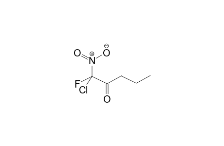 1-FLUORO-1-CHLORO-1-NITROPENTANONE-2