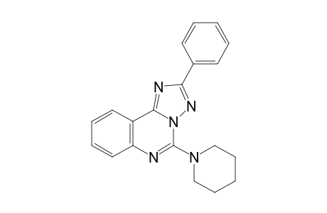 2-Phenyl-5-(1-piperidinyl)-[1,2,4]triazolo[1,5-c]quinazoline