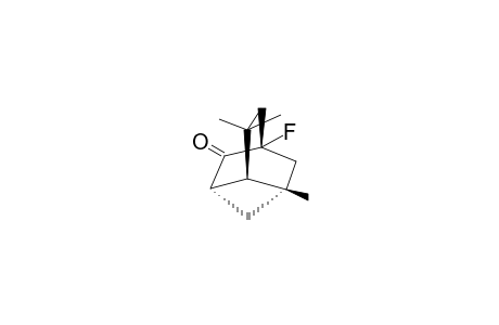 5-FLUORO-1,3,3-TRIMETHYL-TRICYCLO-[3.3.1.0(2,7)]-NONAN-6-ONE