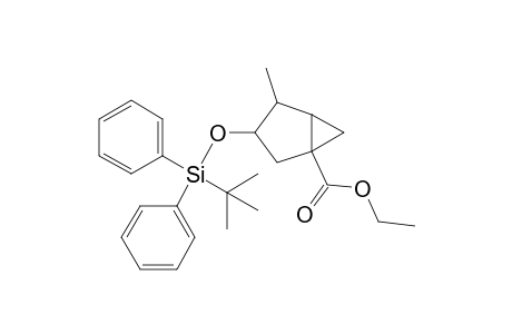 (1S,3R,4S,5S)-3-(tert-Butyl-diphenyl-silanyloxy)-4-methyl-bicyclo[3.1.0]hexane-1-carboxylic acid ethyl ester