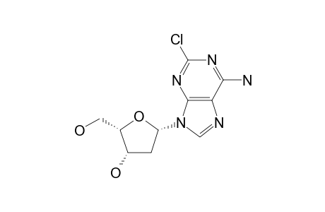 (2S,3S,5S)-5-(6-amino-2-chloro-purin-9-yl)-2-methylol-tetrahydrofuran-3-ol