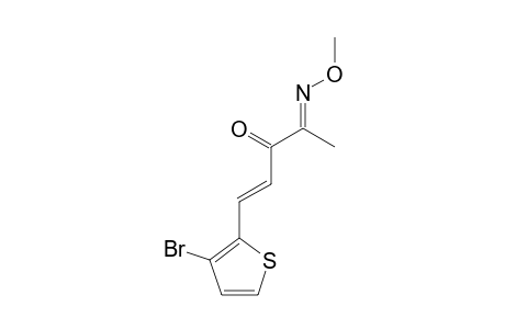1-(3-BROMO-2-THIENYL)-4-METHOXYIMINOPENT-1-EN-3-ONE