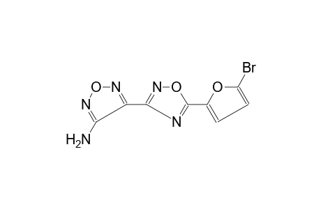 1,2,5-Oxadiazol-3-amine, 4-[5-(5-bromo-2-furyl)-1,2,4-oxadiazol-3-yl]-