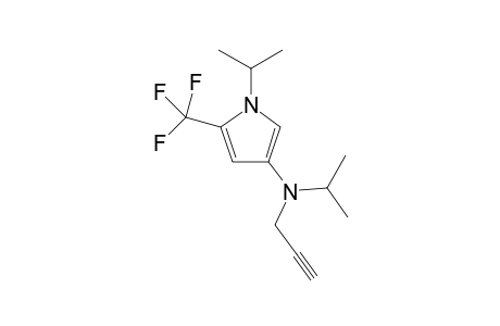 N,1-diisopropyl-N-(prop-2-yn-1-yl)-5-(trifluoromethyl)-1H-pyrrol-3-amine