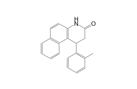 benzo[f]quinolin-3(2H)-one, 1,4-dihydro-1-(2-methylphenyl)-