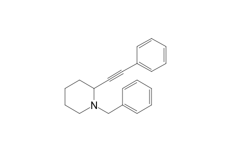 1-Benzyl-2-(phenylethynyl)piperidine