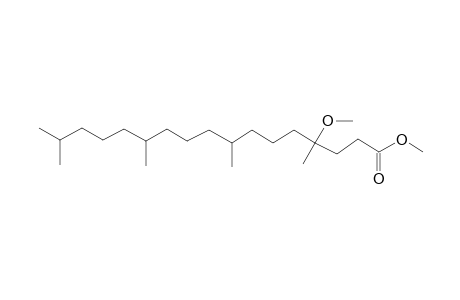 Methyl 4-methoxy-4,8,12,16-tetramethylheptadecanoate