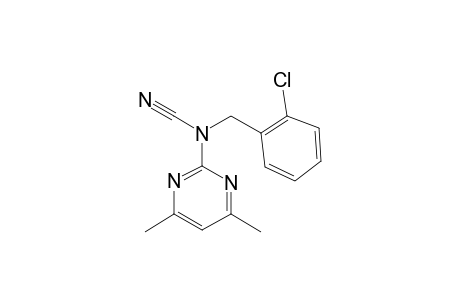 (2-Chlorobenzyl)(4,6-dimethylpyrimidin-2-yl)cyanamide