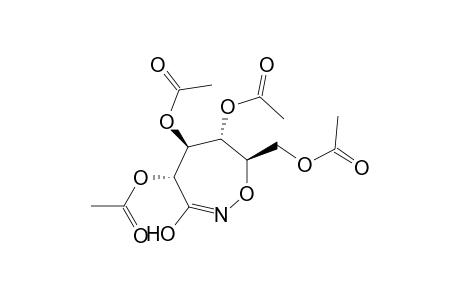 D-Gluconimidic acid, N-hydroxy-, .delta.-lactone, 2,3,4,6-tetraacetate, (Z)-