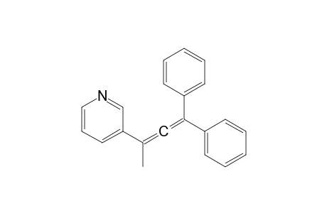 3-(1-methyl-3,3-diphenyl-propa-1,2-dienyl)pyridine
