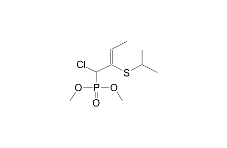 DIMETHYL (Z)-2-ISOPROPYLTHIO-1-CHLORO-2-BUTENYLPHOSPHONATE