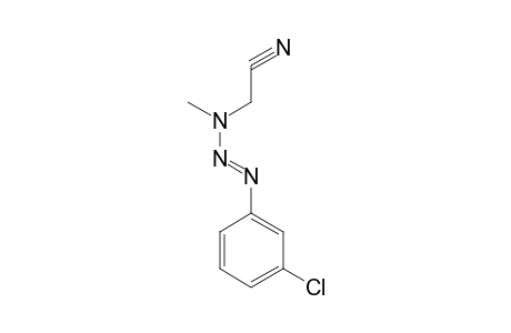 Triazene, 1-methyl-1-cyanomethyl-3-(m-chlorophenyl)-
