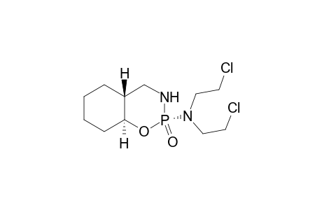 (2R,4aR,8aS)-N,N-bis(2-chloroethyl)-2-oxidanylidene-3,4,4a,5,6,7,8,8a-octahydrobenzo[e][1,3,2]oxazaphosphinin-2-amine