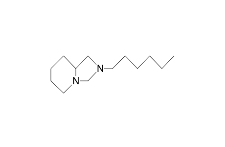 2-Hexyl-perhydro-imidazolo(3,4-A)pyridine
