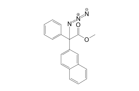 Methyl 2-azido-2-(2-naphthyl)-2-phenyl-acetate