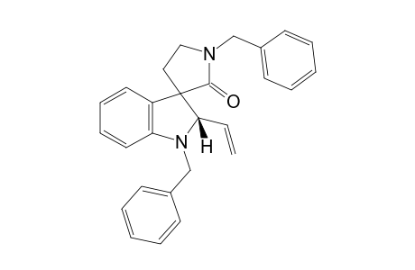 cis-N,N'-Dibenzyl-2-vinylspiro[3,3'-(2,3-dihydroindole)pyrrolidin-2'-one]