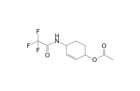 4-[(2,2,2-Trifluoroacetyl)amino]-2-cyclohexen-1-yl acetate