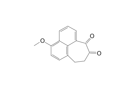 Cyclohepta[de]naphthalene-7,8-dione, 9,10-dihydro-3-methoxy-