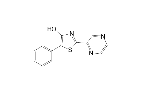 5-Phenyl-2-(pyrazinyl)-1,3-thiazol-4-ol