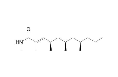 (2E,4R,6R,8R)-N-2,4,6,8-Pentamethylundec-2-enamide