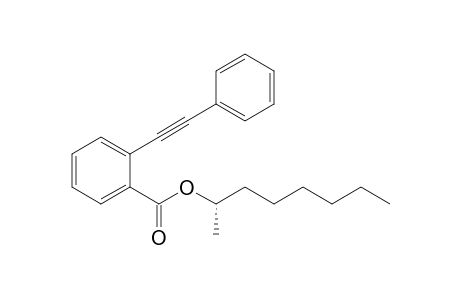 (S)-Octan-2-yl 2-(phenylethynyl)benzoate