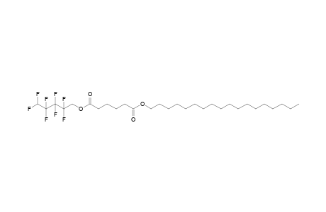 Adipic acid, octadecyl 2,2,3,3,4,4,5,5-octafluoropentyl ester