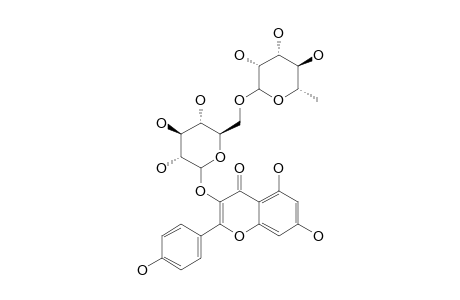 KAEMPFEROL-3-O-[(1'''->6'')-RHAMNOPYRANOSYL]-GLUCOSIDE