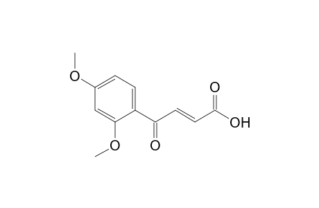 3-(2,4-dimethoxybenzoyl)acrylic acid