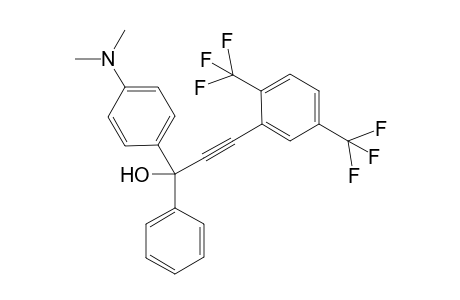 3-[ 2',5'-bis[(Trifluoromethylphenyl]-1-[4'-(Dimethylamino)phenyl]-1-phenyl-2-propyn-1-ol