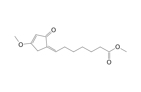 5-(6-Methoxycarbonylhexylidene)-3-methoxycyclopent-2-enone