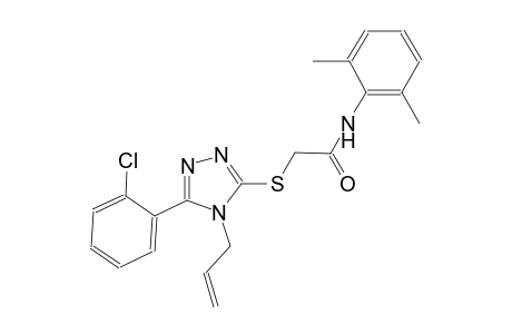 2-{[4-allyl-5-(2-chlorophenyl)-4H-1,2,4-triazol-3-yl]sulfanyl}-N-(2,6-dimethylphenyl)acetamide