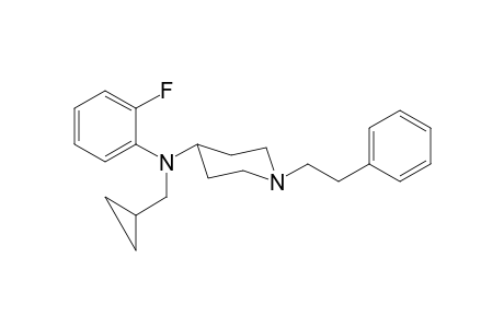N-(Cyclopropylmethyl)-N-(2-fluorophenyl)-1-(2-phenylethyl)piperidin-4-amine