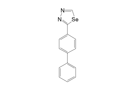 2-(4-PHENYL-PHENYL)-1,3,4-SELENADIAZOLE