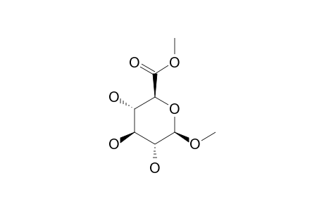 Methyl-(methyl.beta.-D-glucopyranoside)-uronate