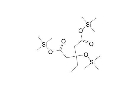 Bis(trimethylsilyl) 3-ethyl-3-[(trimethylsilyl)oxy]pentanedioate