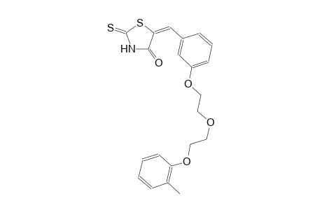 4-thiazolidinone, 5-[[3-[2-[2-(2-methylphenoxy)ethoxy]ethoxy]phenyl]methylene]-2-thioxo-, (5E)-