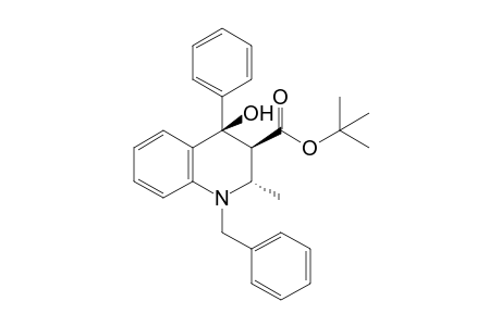 (2S,3S,4R)-1-benzyl-4-hydroxy-2-methyl-4-phenyl-2,3-dihydroquinoline-3-carboxylic acid tert-butyl ester