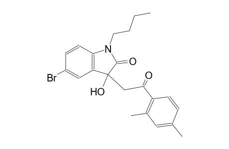 5-bromo-1-butyl-3-[2-(2,4-dimethylphenyl)-2-oxoethyl]-3-hydroxy-1,3-dihydro-2H-indol-2-one