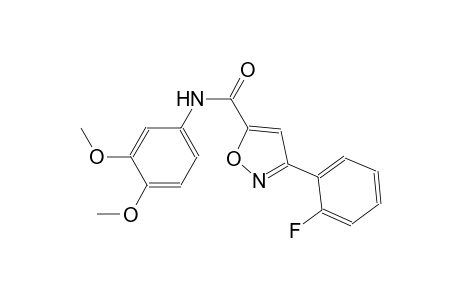 5-isoxazolecarboxamide, N-(3,4-dimethoxyphenyl)-3-(2-fluorophenyl)-