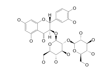 CALODENDROSIDE-A;TAXIFOLIN-3-O-BETA-D-GLUCOPYRANOSYL-(1->2)-O-BETA-D-GLUCOPYRANOSIDE