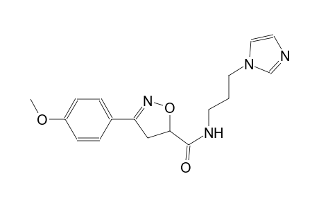 5-isoxazolecarboxamide, 4,5-dihydro-N-[3-(1H-imidazol-1-yl)propyl]-3-(4-methoxyphenyl)-