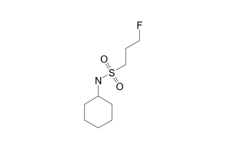 N-CYCLOHEXYL-3-FLUOROPROPANE-1-SULFONAMIDE