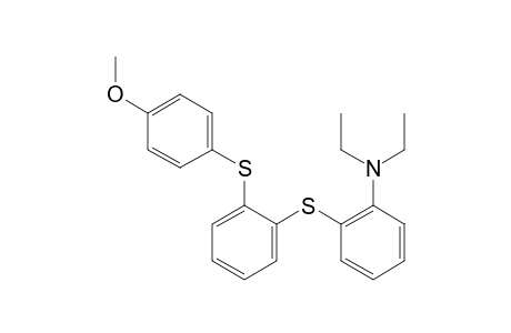 2-(4-Anisylthio)-2'-(N,N-diethylamino)diphenyl sulfide
