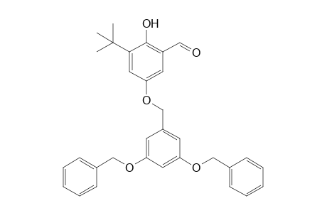 1-(3-tert-Butyl-5-formyl-4-hydroxyphenoxymethyl)-3,5-bis(benzyloxy)benzene
