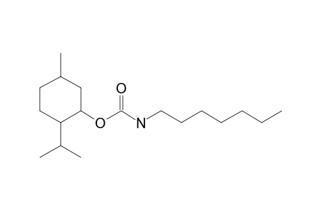 Carbonic acid, monoamide, N-heptyl-, menthyl ester