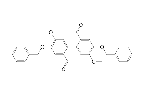 [1,1'-Biphenyl]-2,2'-dicarboxaldehyde, 5,5'-dimethoxy-4,4'-bis(phenylmethoxy)-